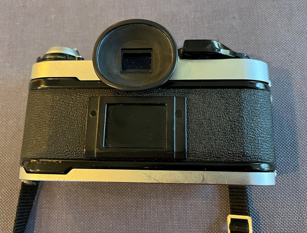 Canon AE-1 Program Camera Body Silver Japan TESTED