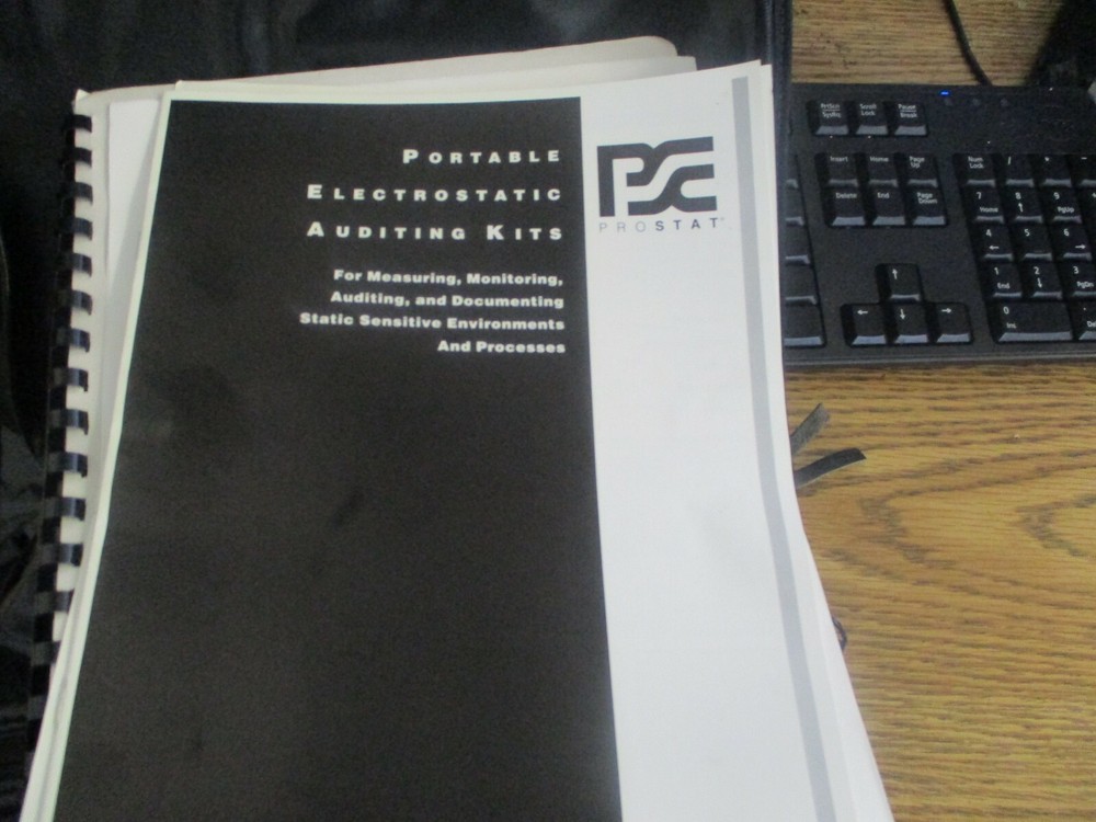 Prostat Portable Electrostatic Auditing Kit with: PHT-770, CPM-720A, PCS-730 &