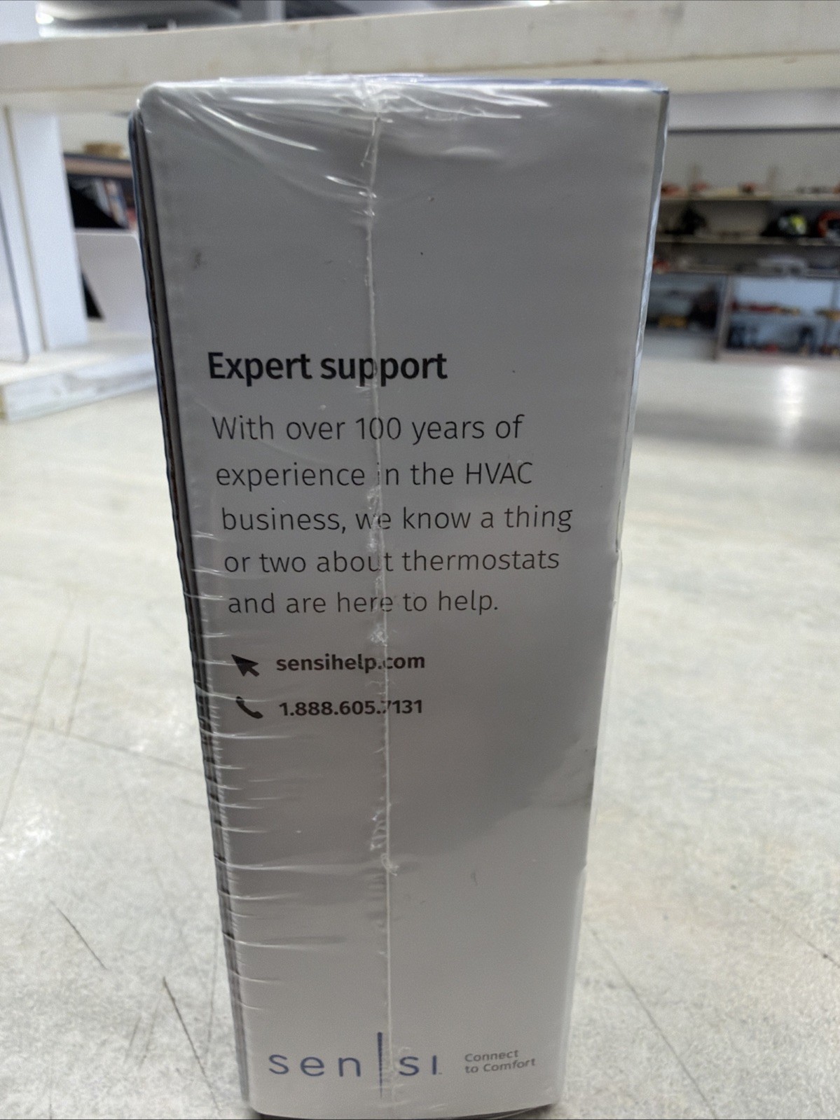 Emerson White-Rodgers 1F76U-22WFB Sensi Lite Touchscreen Wi-Fi Thermostat, Black