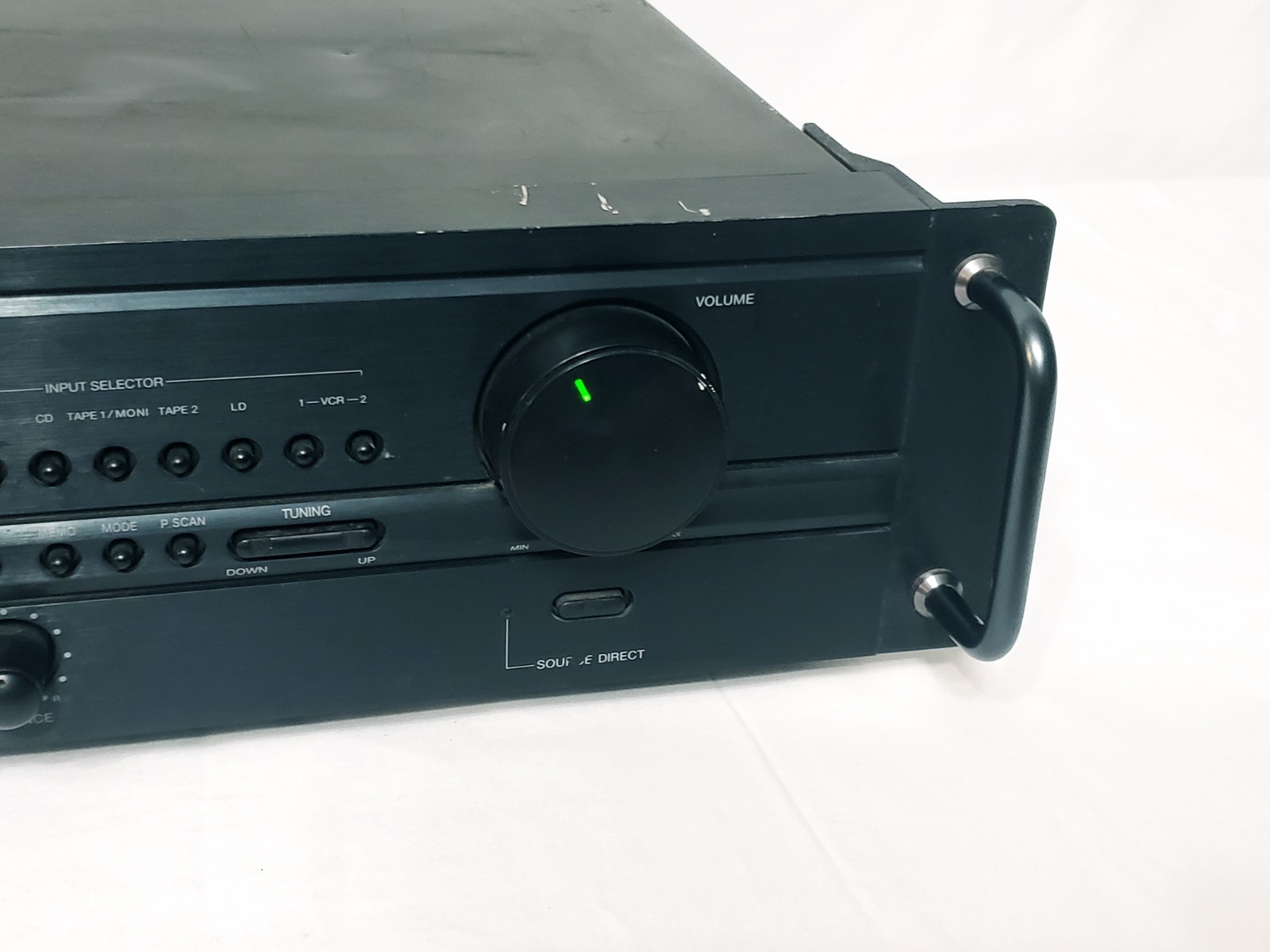 CARVER CT-23 PREAMPLIFIER TUNER WORKING NO REMOTE RACK MOUNT