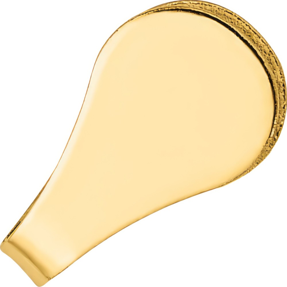 14K Gold Chain End