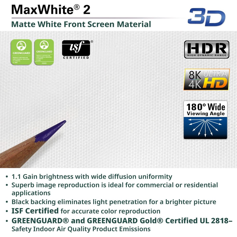 Manual Series, 84-INCH 16:9, Pull Down Manual Projector Screen with AUTO LOCK...