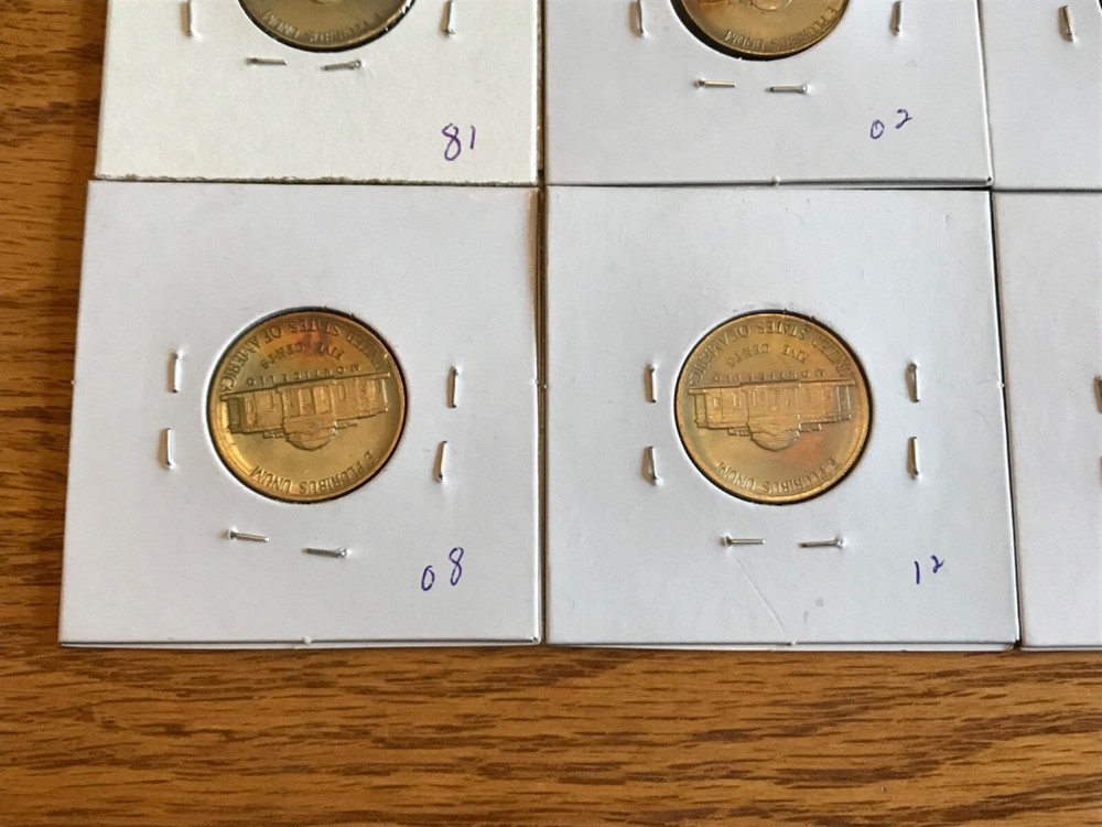 toned Jefferson Nickels