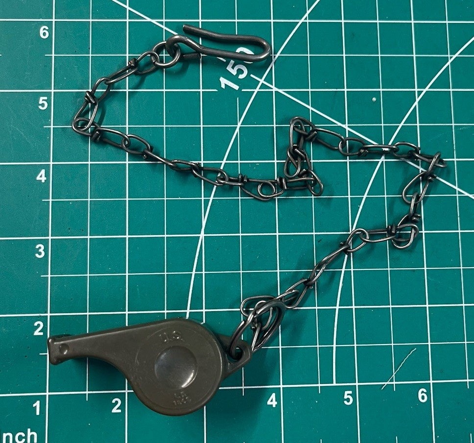 WWII US Army 1945 Whistle