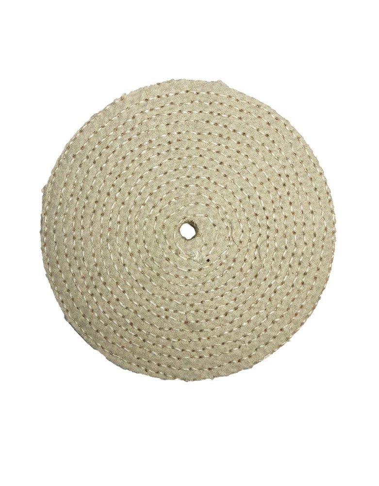 BUFF SISAL 4", DIAMETER  ARBOR HOLE 7/16"