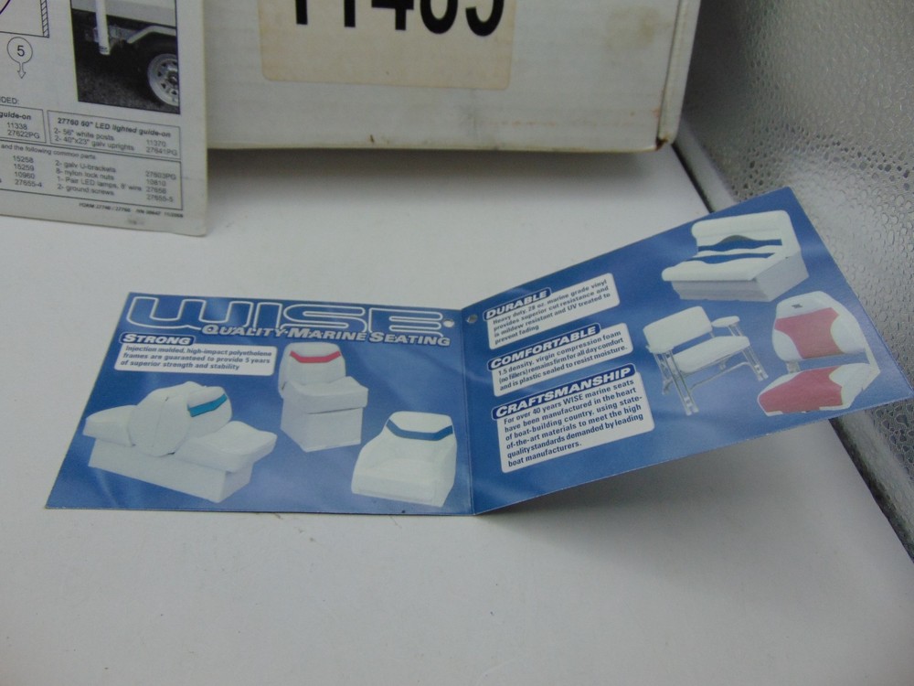 Smith Boat Trailer Lighted Post Guide On Replacement Part Mounting Bracket Bolt