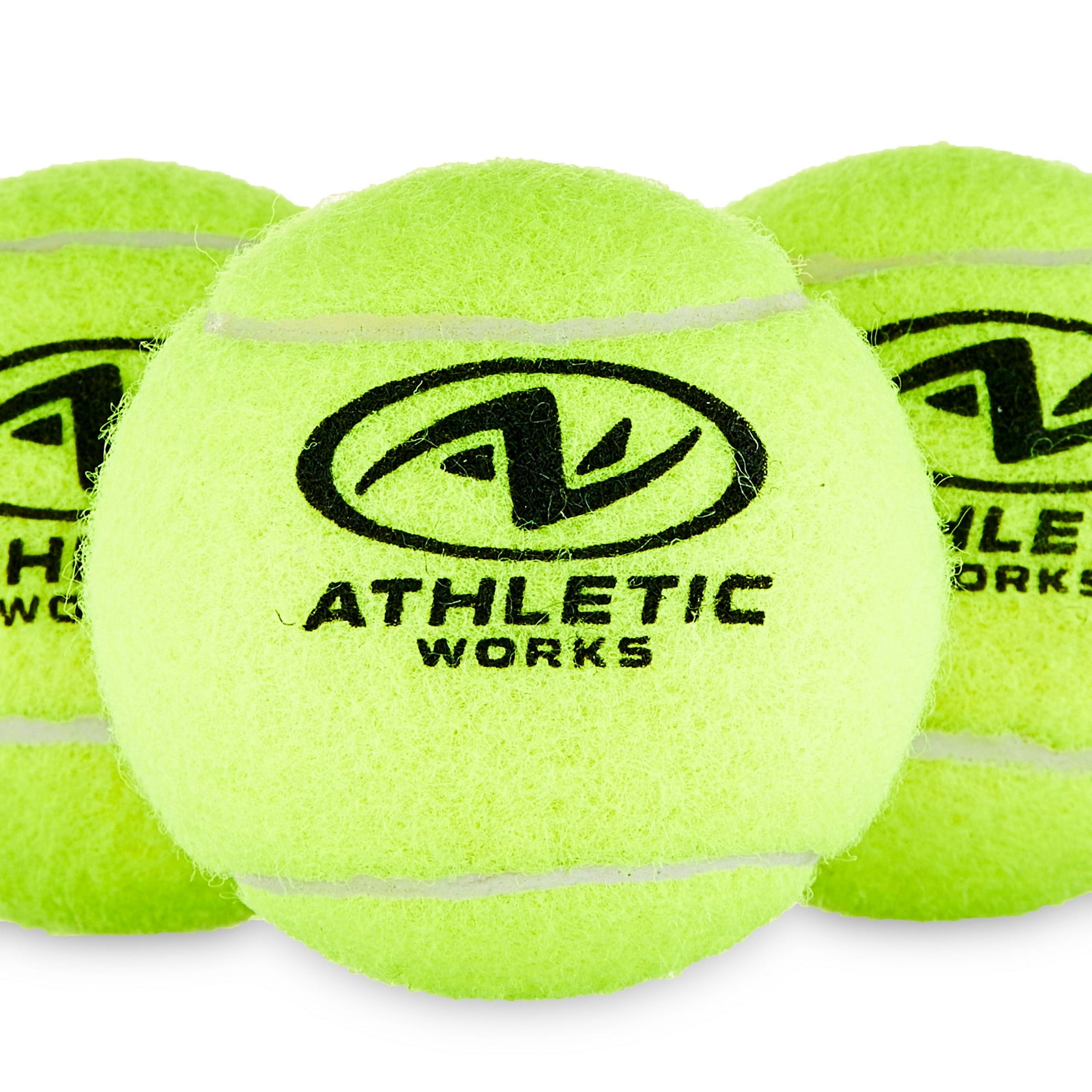 Athletic Works Pressurized Tennis Balls, 3-Pack, All Court Use New & sealed