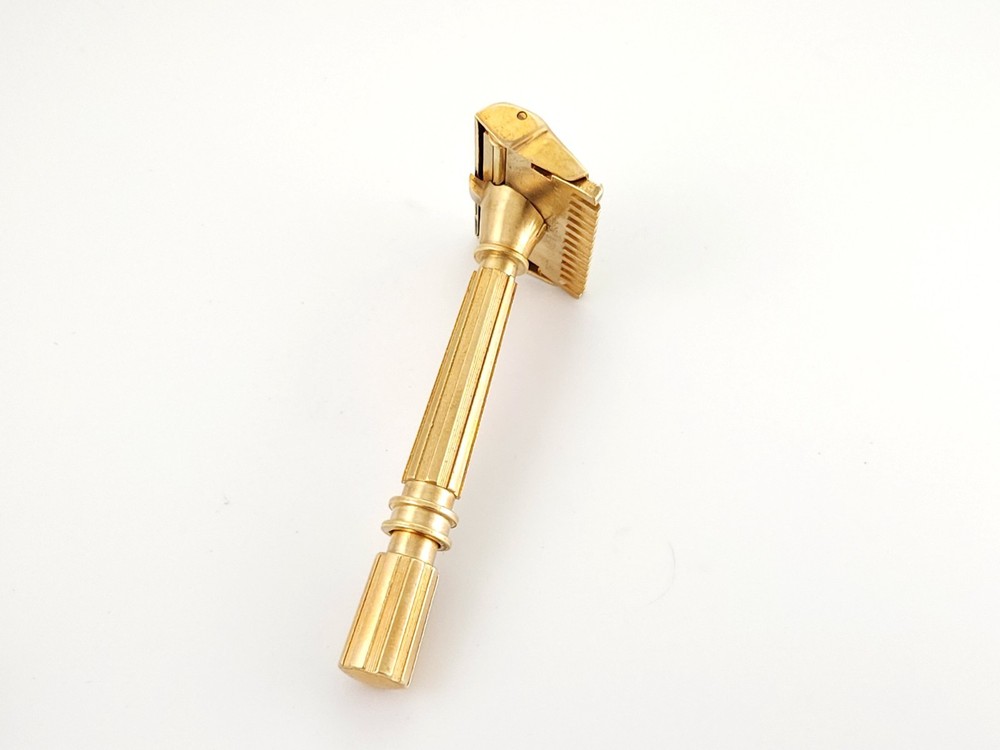 GEM Micromatic Open Comb VTG Single Edge Safety Razor