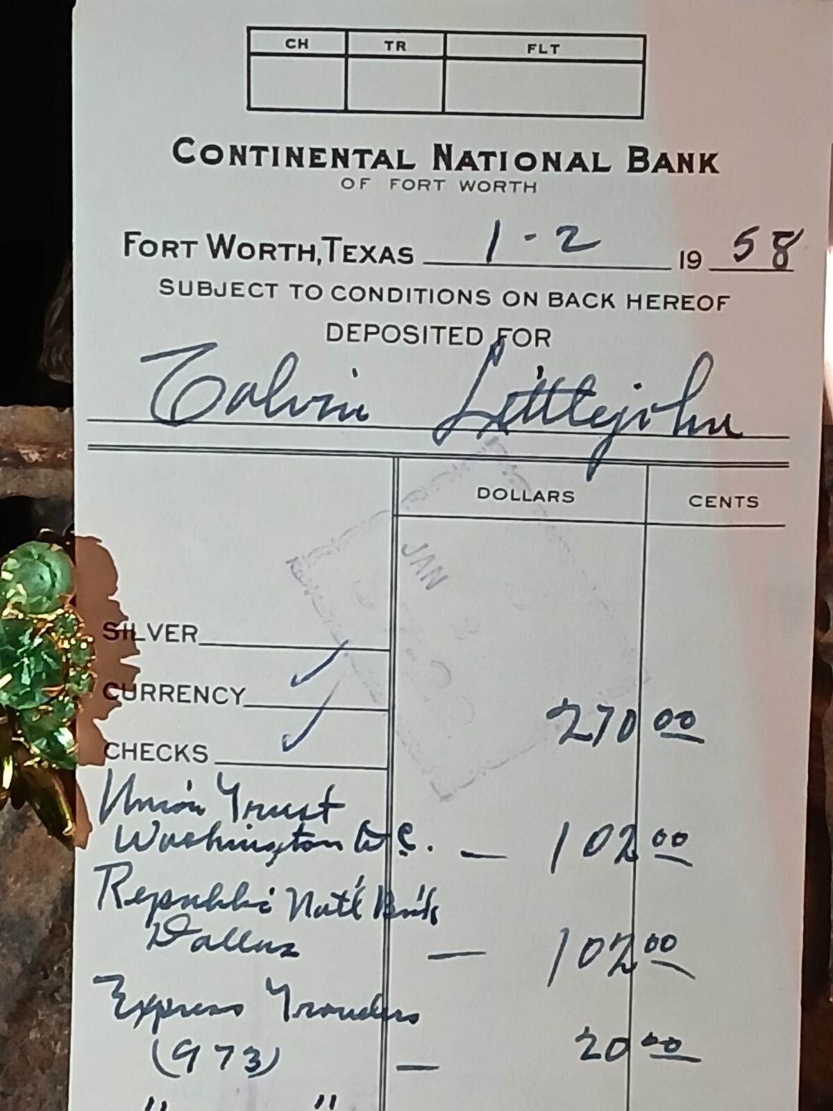 african american photo* Calvin Littlejohn Photography signed * Fort Worth Texas