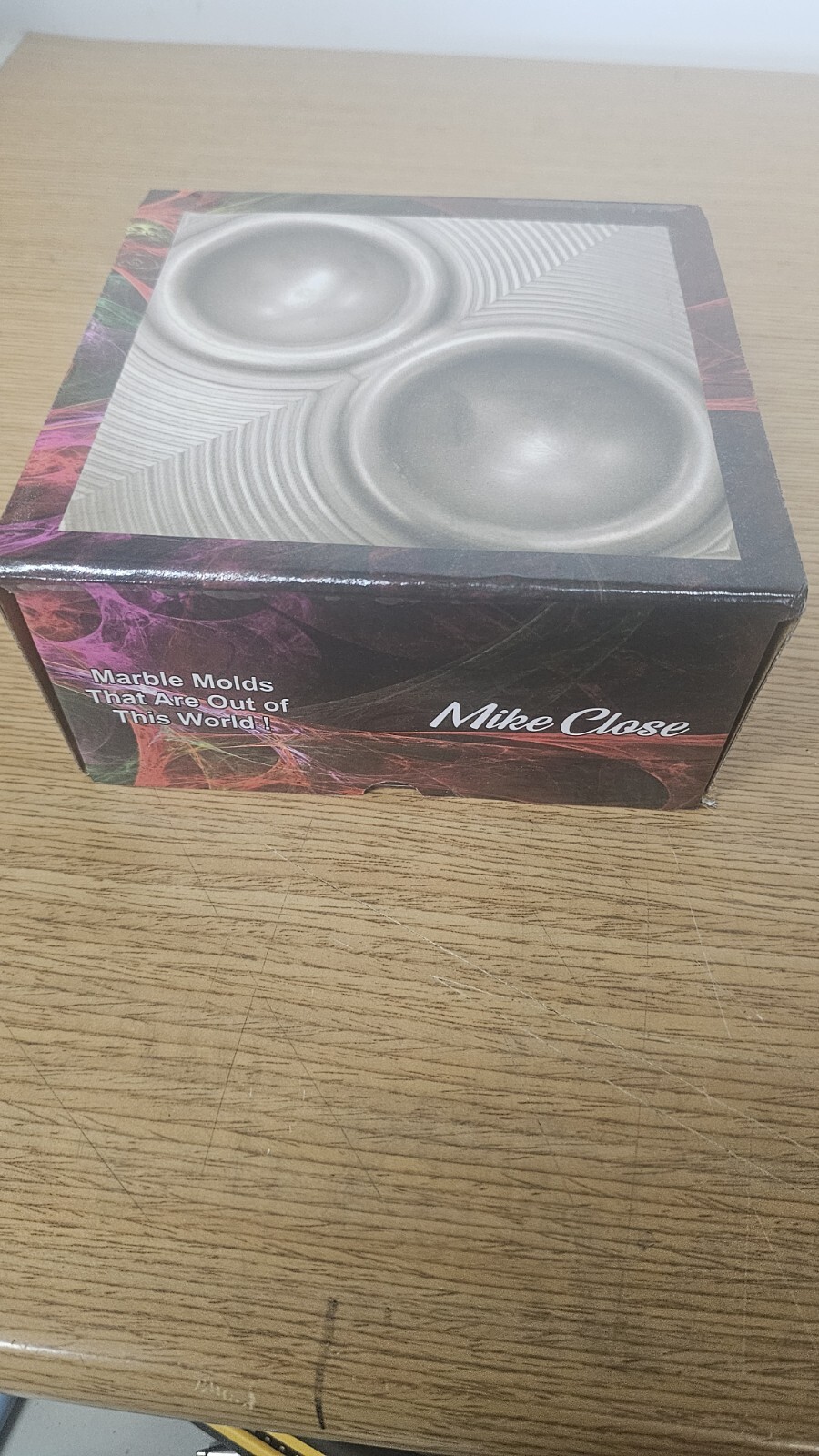 Mike Close 2 Spot Bump Style Marble Mold 2-1/8" & 2-3/8" Holes For Glassblowing