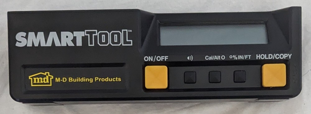 Bon Tool Smart Tool Inclinometer 21-121, Matte black