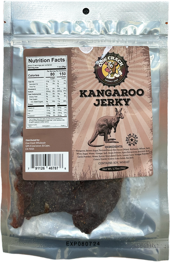 Cow Crack Kangaroo Jerky 1.75 oz