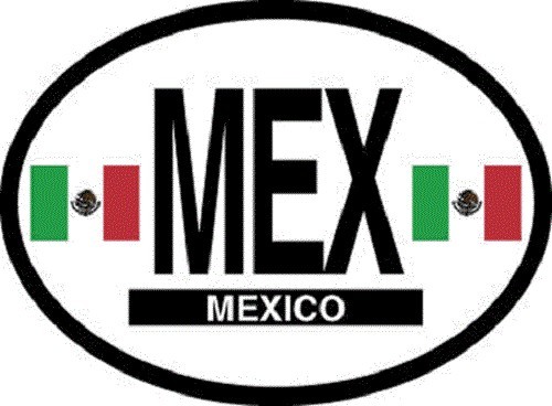 Mexico Flag Sticker - New in package