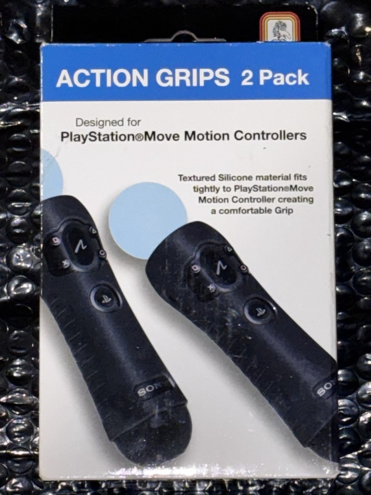 Action Grips M2 PlayStation Move Motion Controllers [ 2 Pack ] New