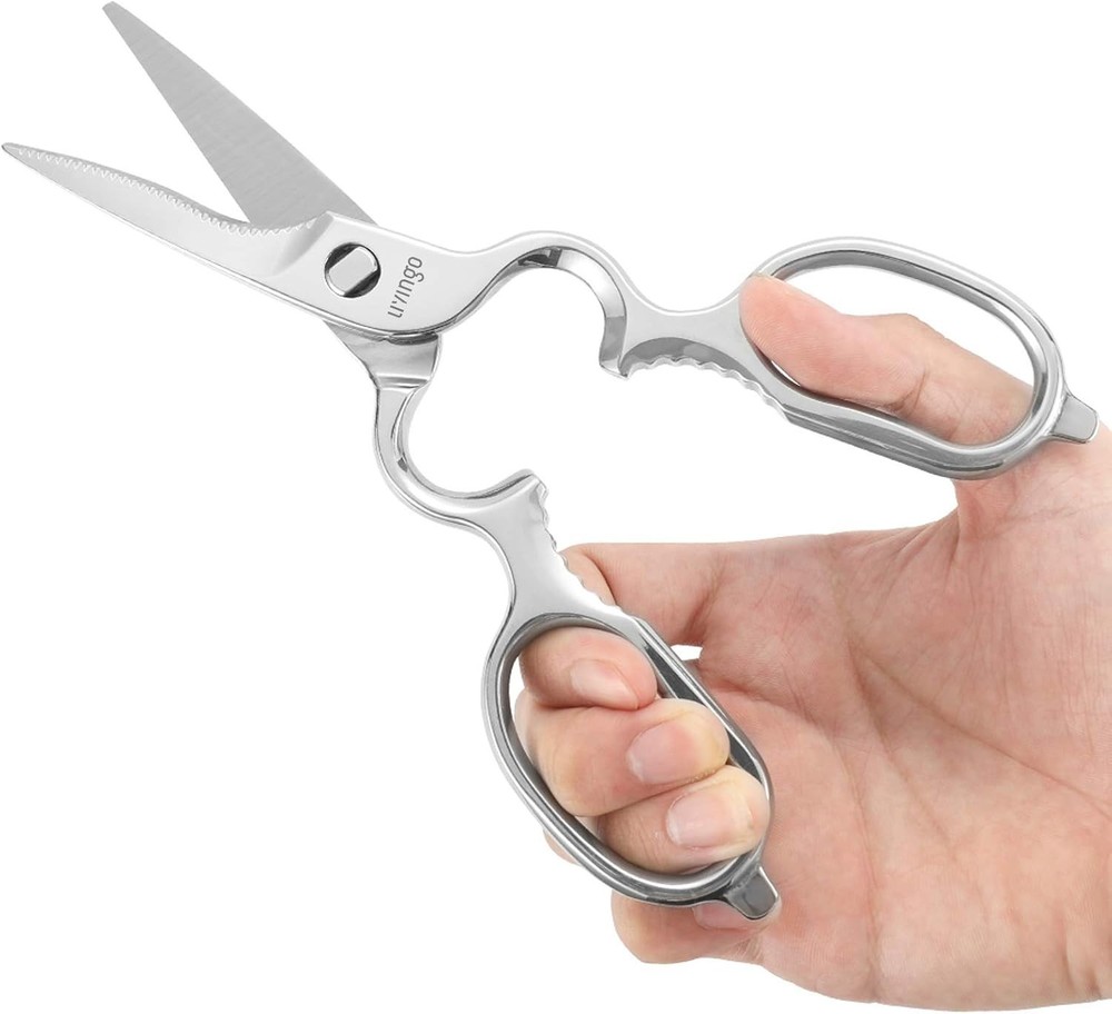 Kitchen Forged Shears Heavy Duty Come Apart Ultra Sharp Multi-function Stainless