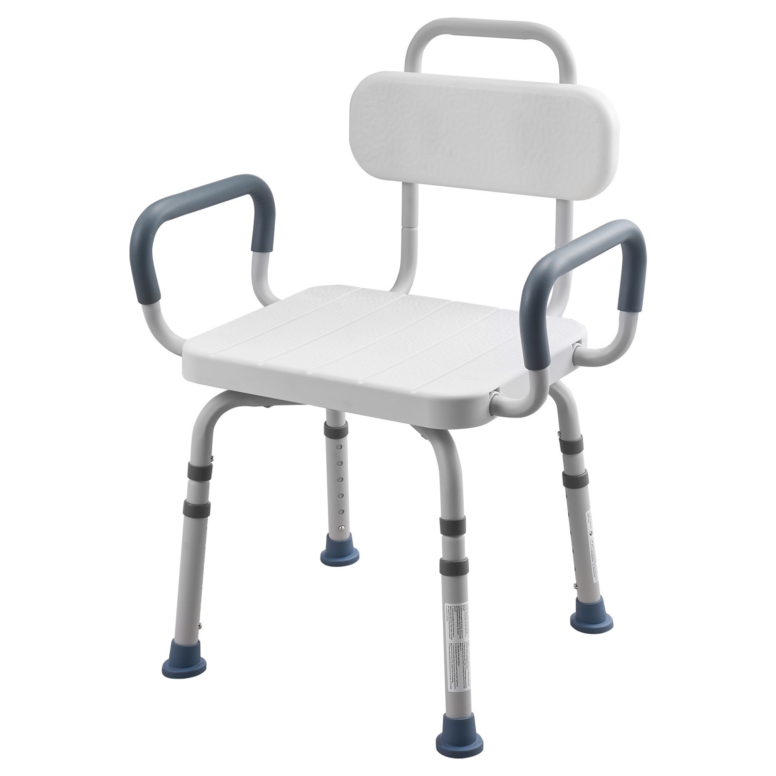 Uimoso Swivel Shower Chair with Arms and Back, Heavy Duty