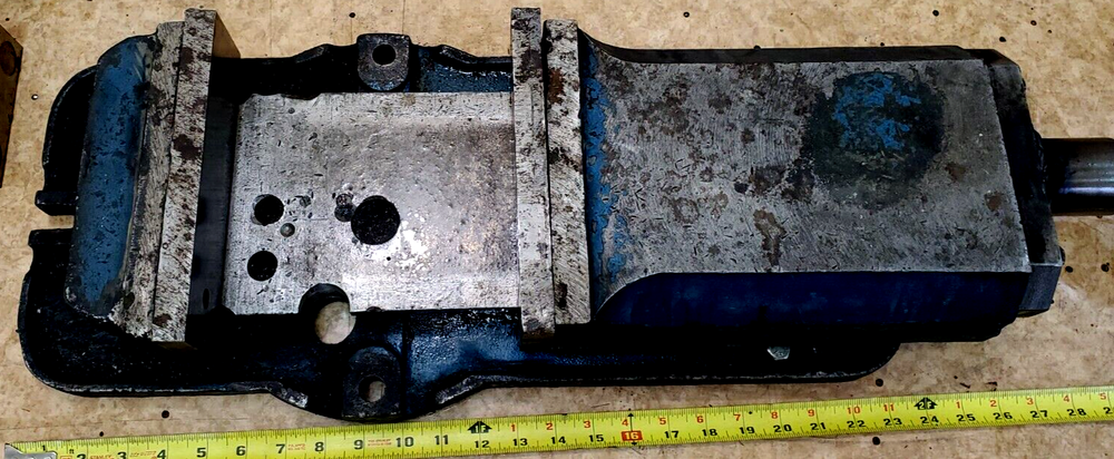 24 Inch machine vise used