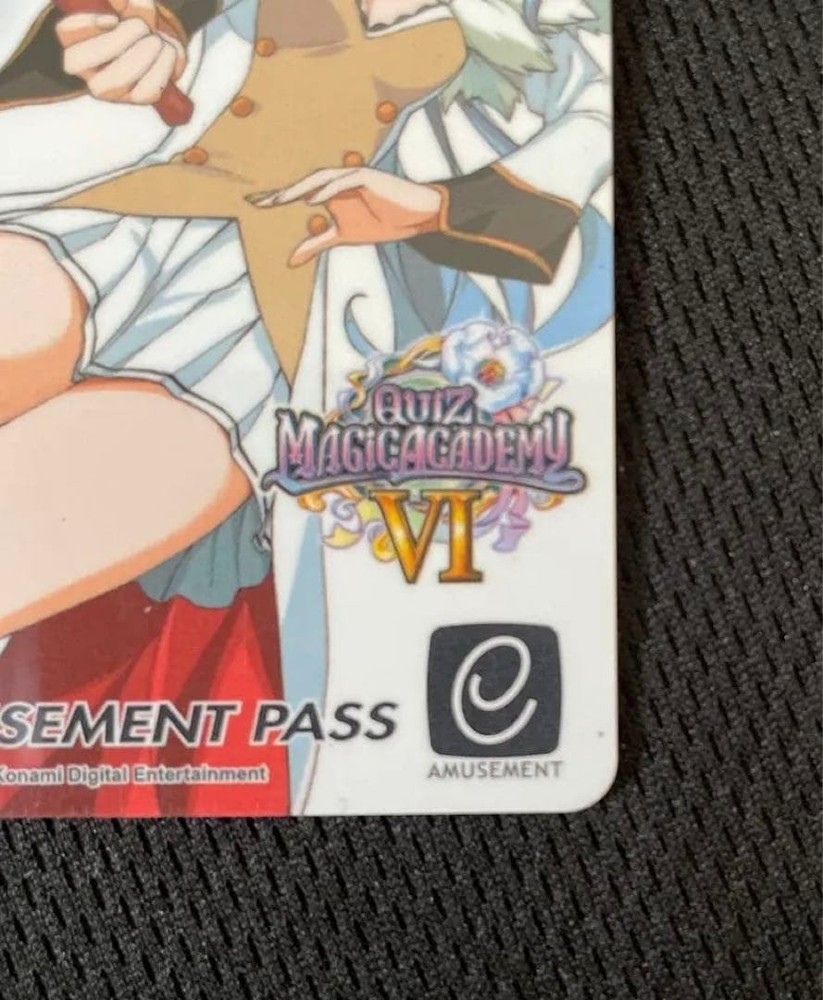 Konami E-Amusement Pass Magic Academy Vi Satsuki
