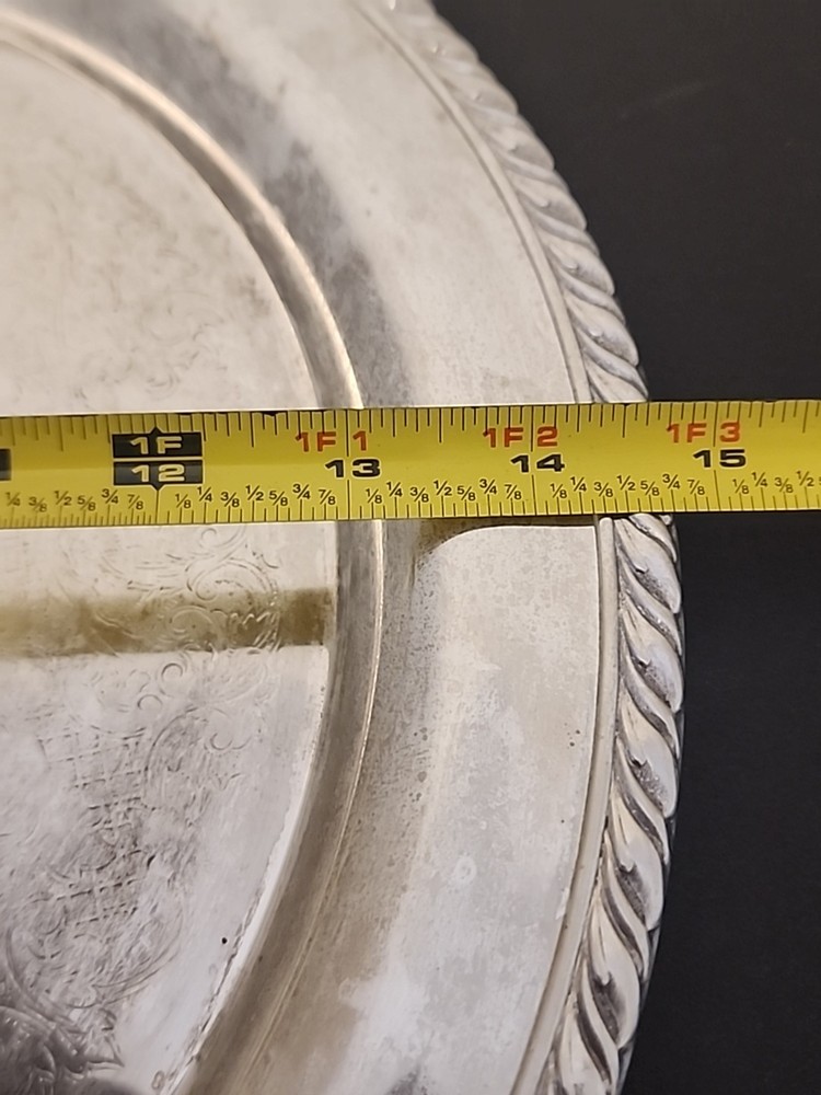 Oneida Silver Plated Serving Tray