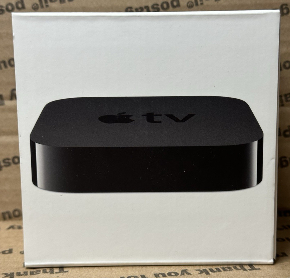 EMPTY BOX - Apple TV 3rd Generation - Black