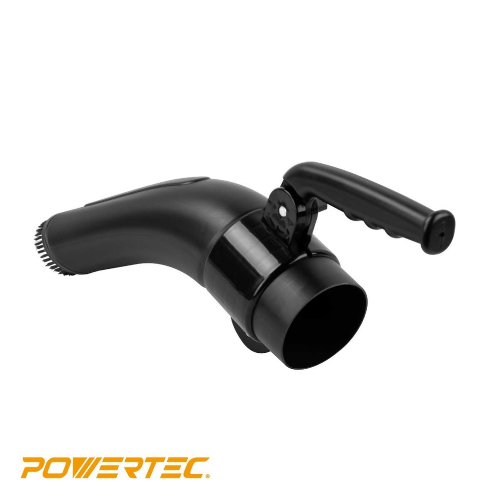 POWERTEC 70283 4-Inch Dust Collection Bench Nozzle w/Quick Change Handle