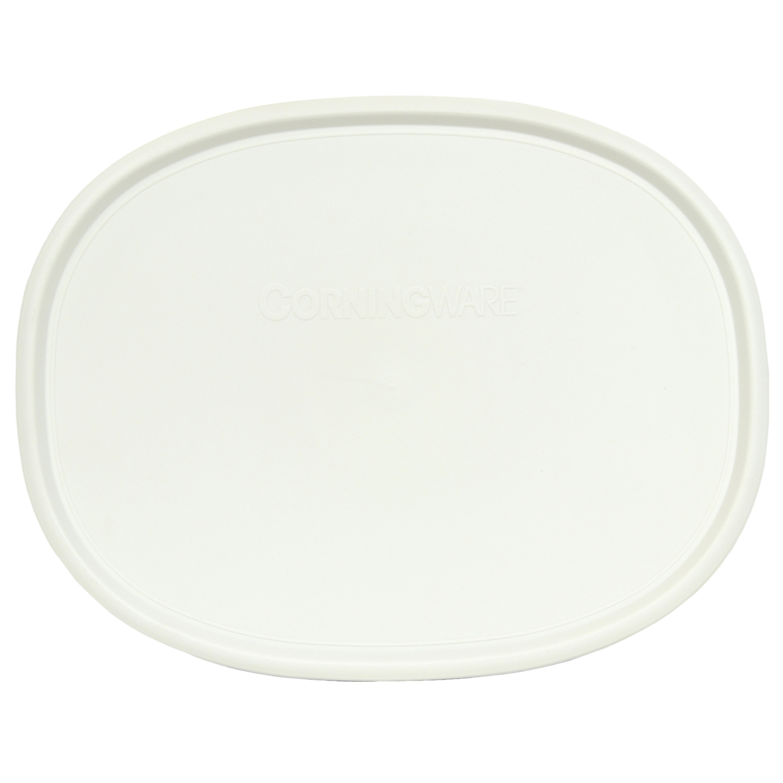 Corningware F-2-PC Oval French White Lid for 2.5qt/1.5qt Baking Dish (2-Pack)