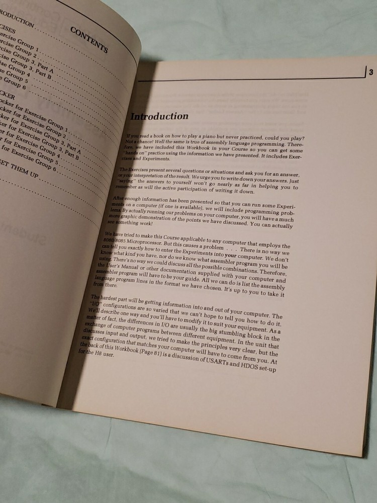 Rare 1979 Heathkit Continuing Education: Assembly Language Programming Workbook