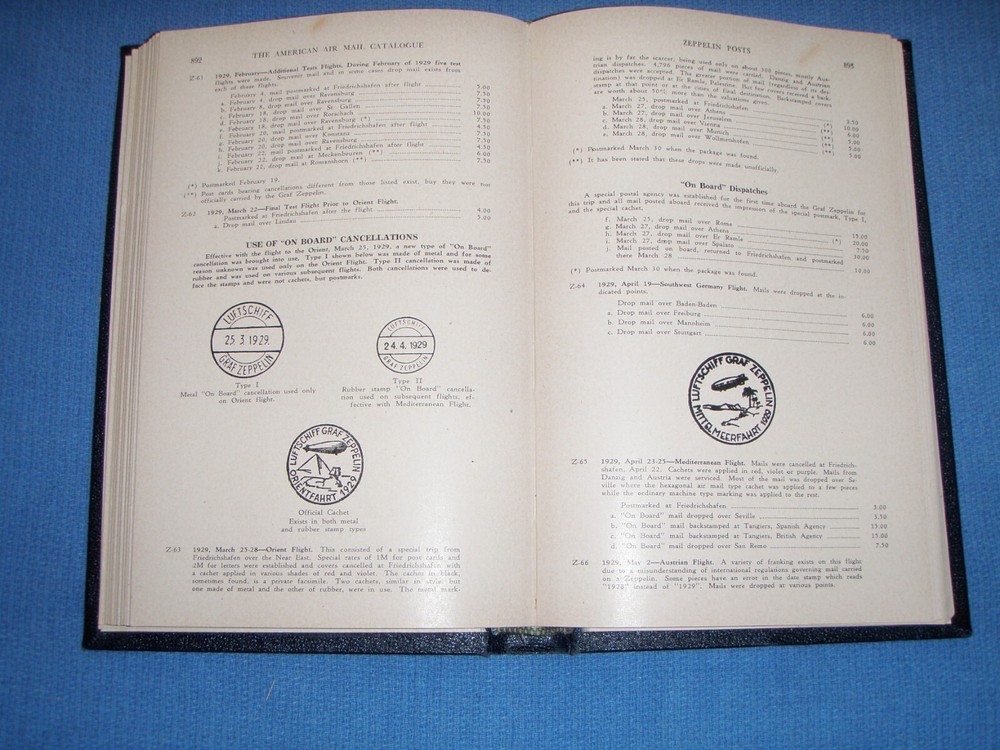 American Air Mail Catalogue 1950 vol 2 BlueLakeStamps Useful