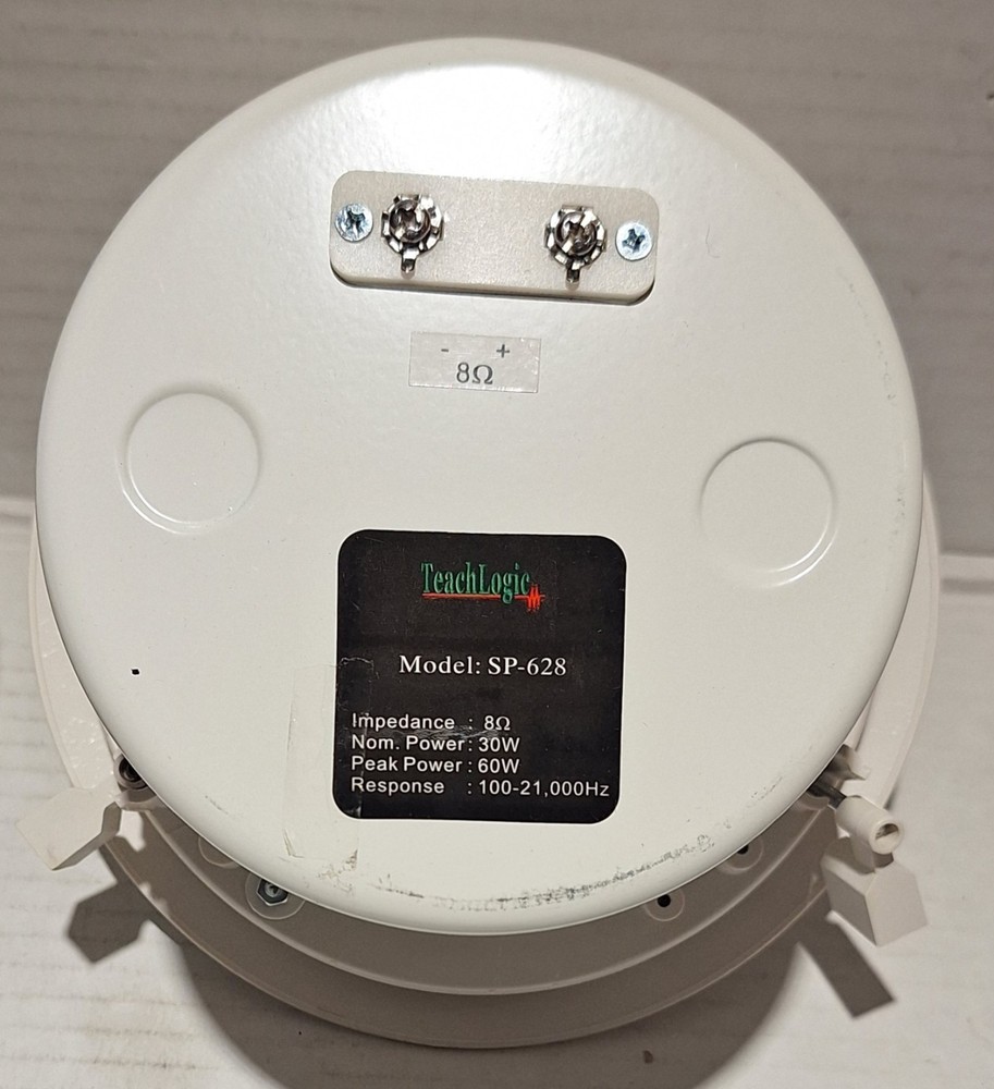 One Pair Tech Logic Modle SP-628 165mm Ceiling Speakers