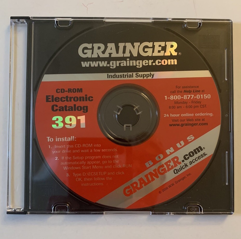 2000 Grainier Electronic Catalog 391 CD-ROM