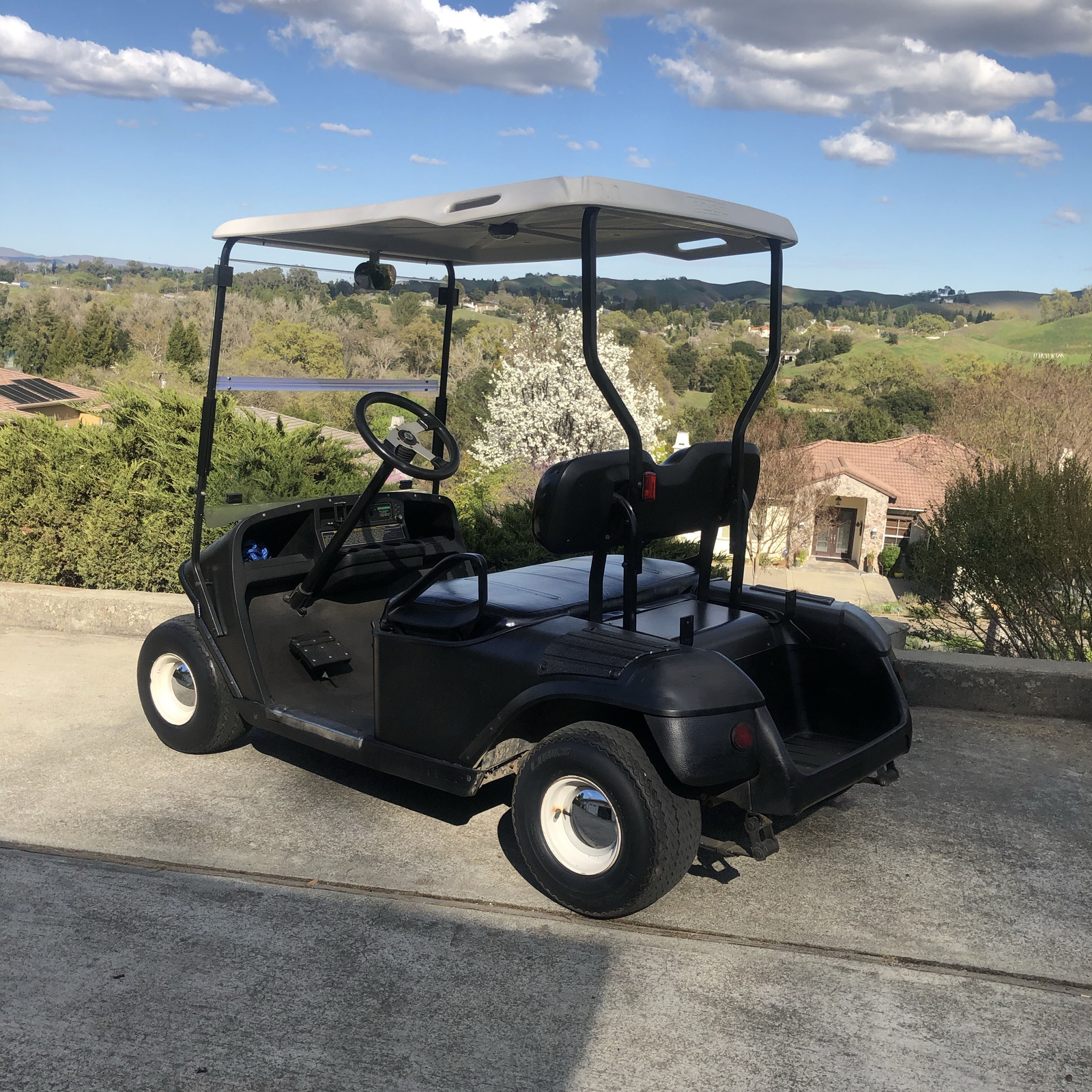 Folding Acrylic Golf Cart Clear Windshield For EZGO TXT Medalist 1994-2014 2013