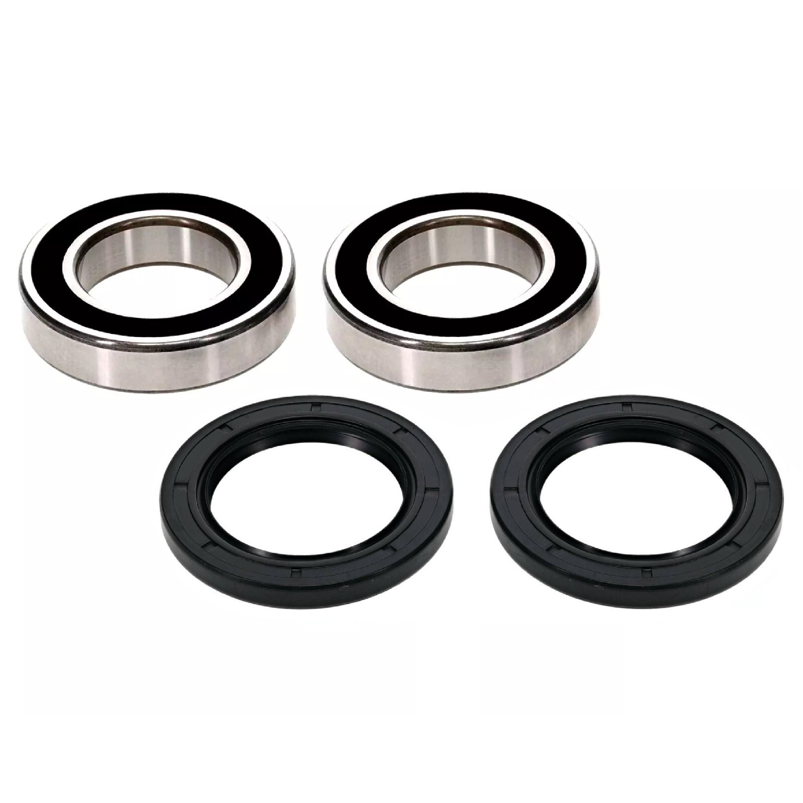 Rear Wheel Bearings Seal Kit OE Axle Carrier for 89-06 Yamaha YFZ350 Banshee 350