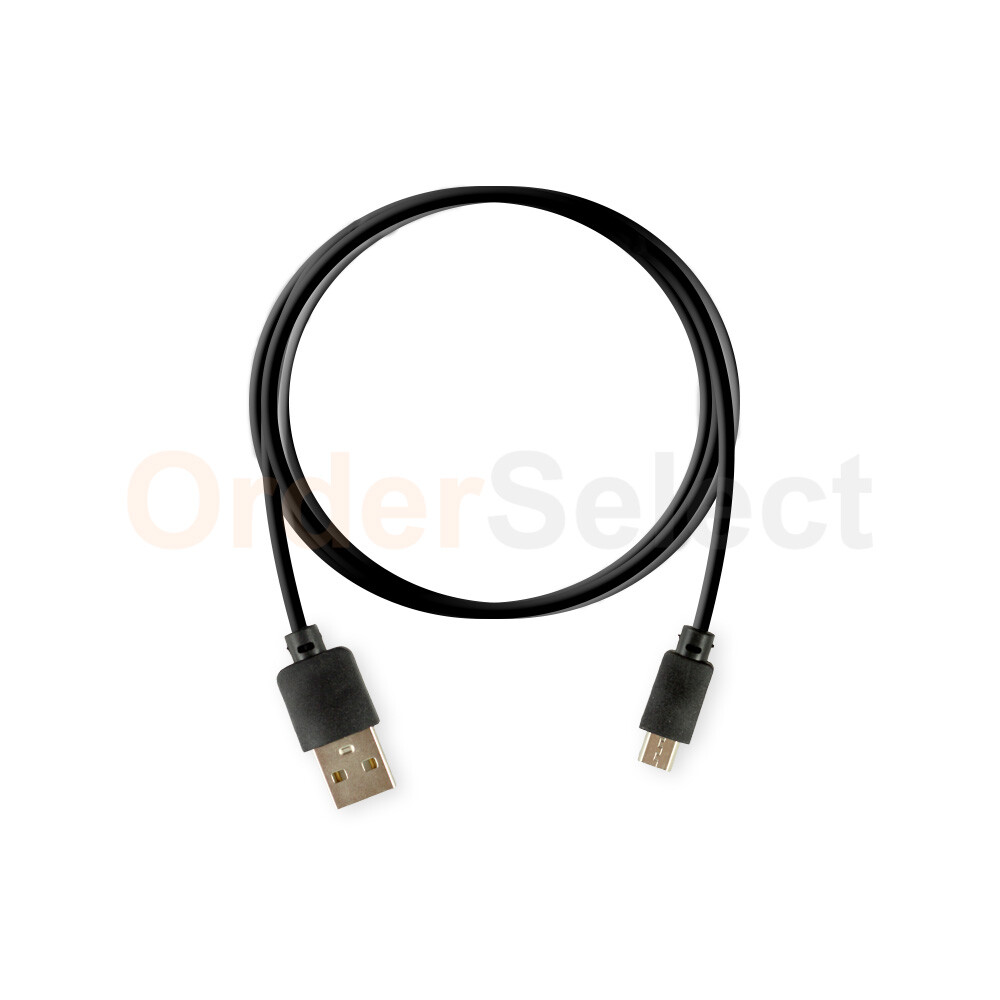 Micro USB 10FT Rapid USB A to B Charger Sync Data Cable Cord (U2A1-MCB-01BLK)