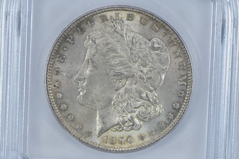 1896 Morgan Silver Dollar MS63 ICG