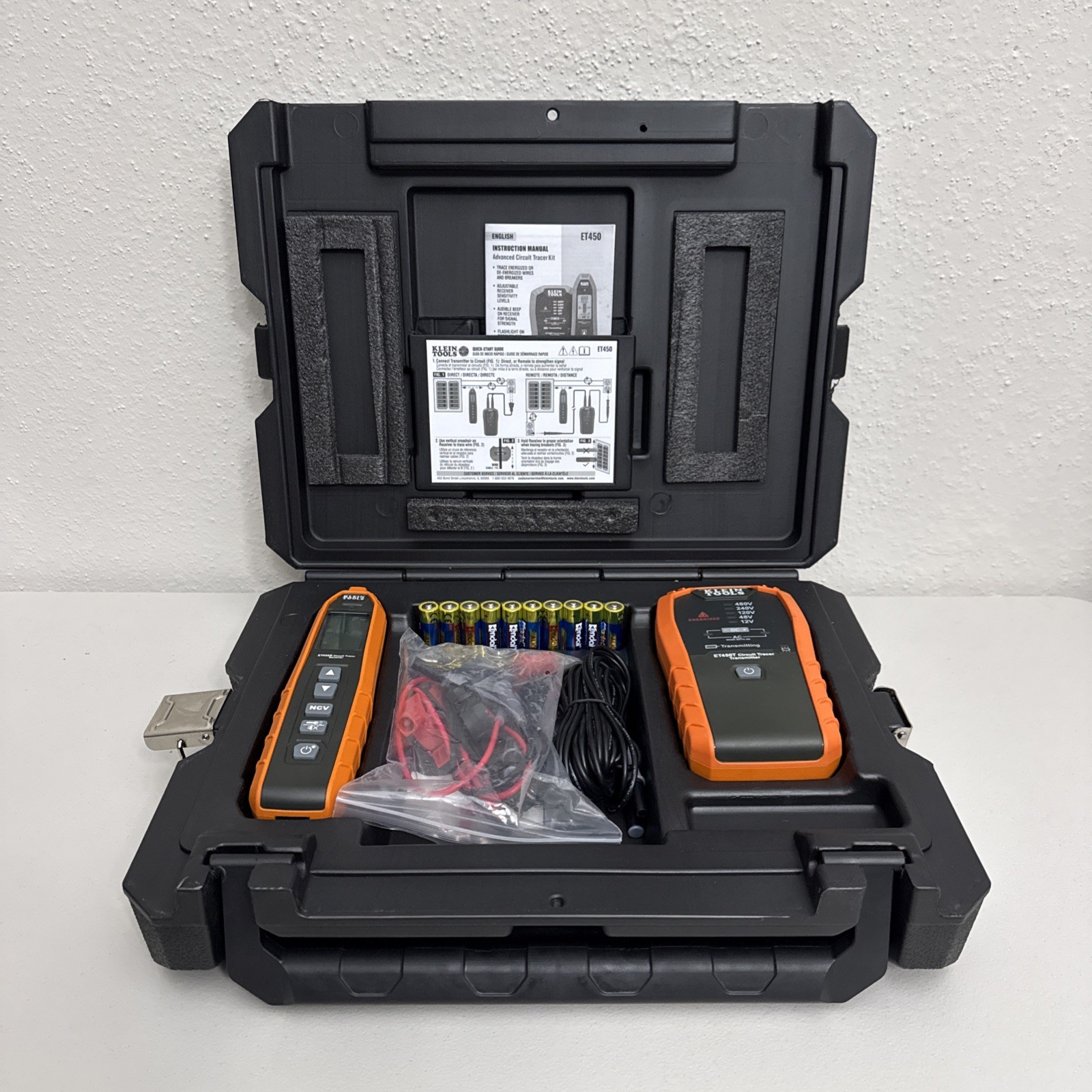 Klein Tools ET450 Advanced Circuit Tracer w/ Case – Mint (FPP010952)