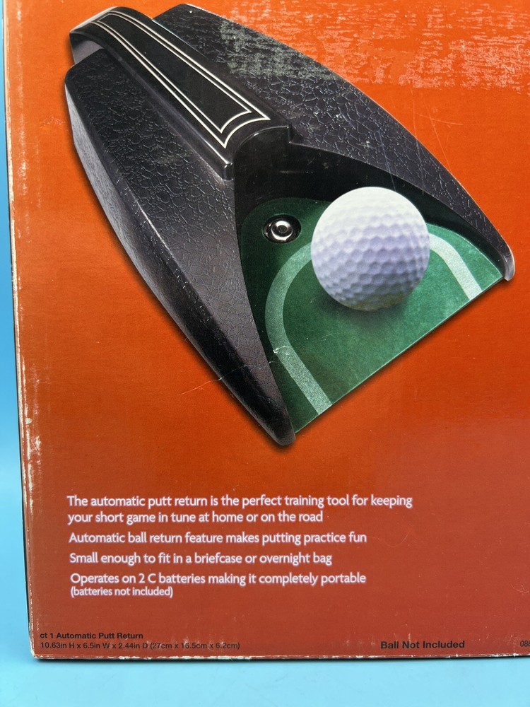 Golf Digest Automatic Putt Return With Batteries Tested Practice and Training