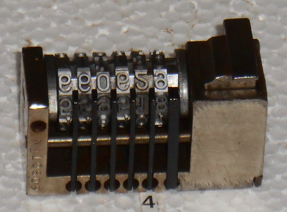 WMA Letterpress Numbering machine | 4