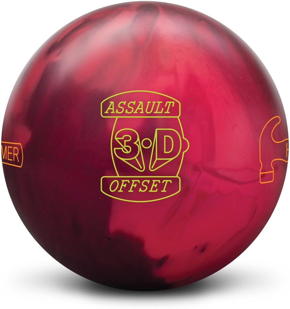 Hammer 3D Offset Assault Bowling Ball