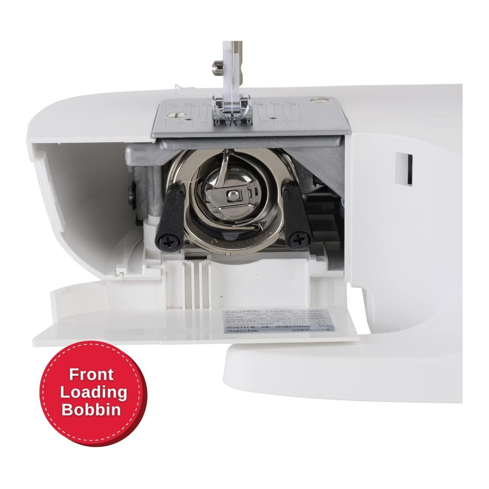 SINGER MX60 Sewing Machine 57 Stitch Applications Accessory Kit (White)