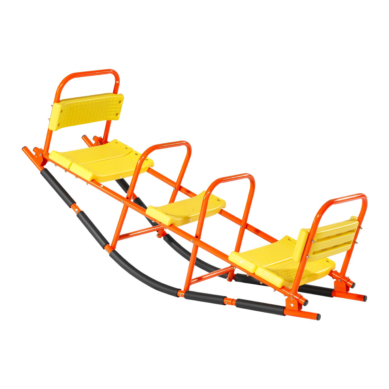 VEVOR Kids Seesaw 200 lbs Capacity Metal Rocking Teeter Totter with Handles