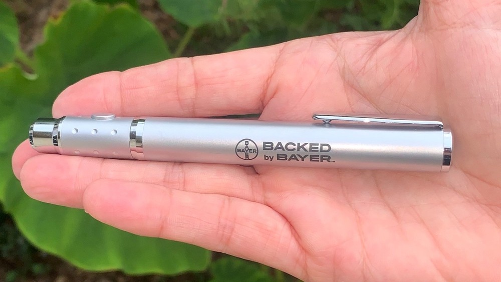 NEW Vtg Laser Pointer Bayer Employee Gift TESTED