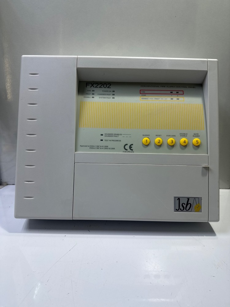 COOPER FX2202CPD Conventional Fire Alarm Control Panel