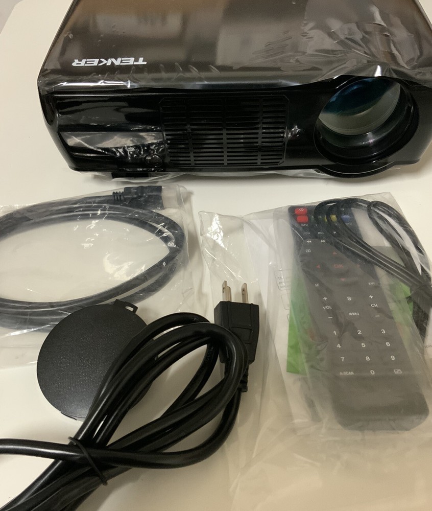 🧷 TENKER LED LIGHT SOURCE PROJECTOR 🆕 As Shown👌