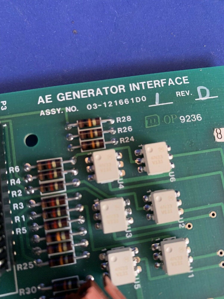 ASM AE Generator Interface 03-121661D0 1 PCB Assembly, Used