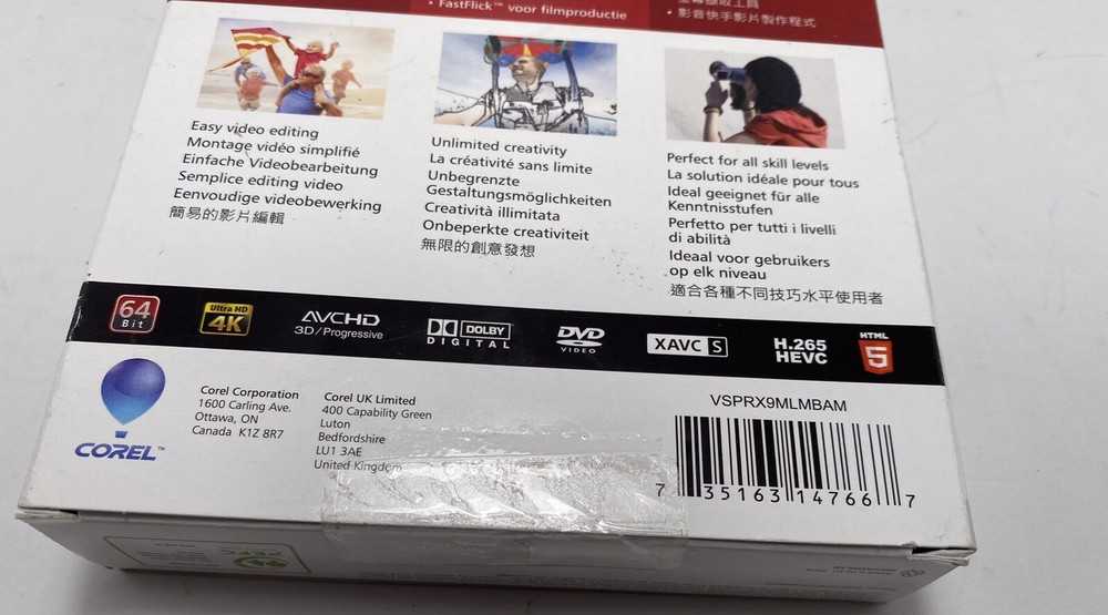 Corel VideoStudio Pro X9 For Windows Old Version (DVD)New