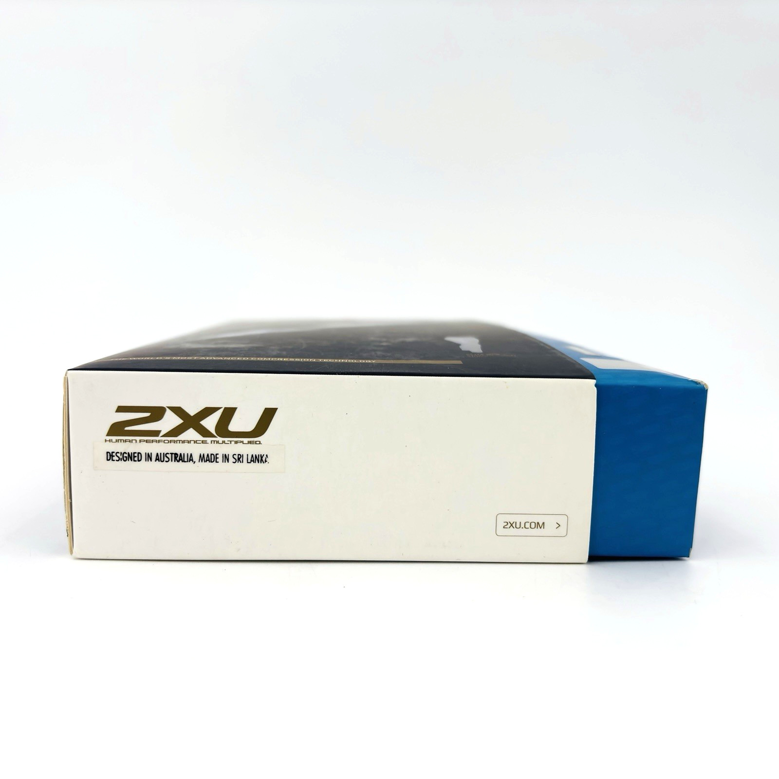 New Men Small 2XU Elite MCS Compression Tights Black Gold MA3962b Weight Lifting