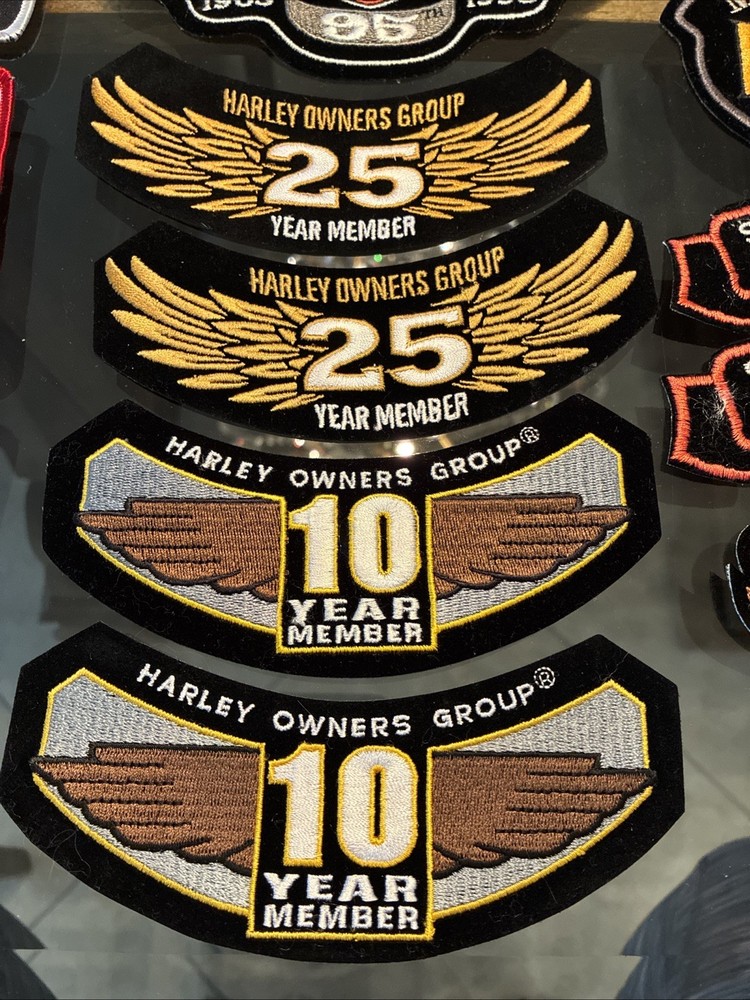 Harley Davidson Assorted Vintage Patches