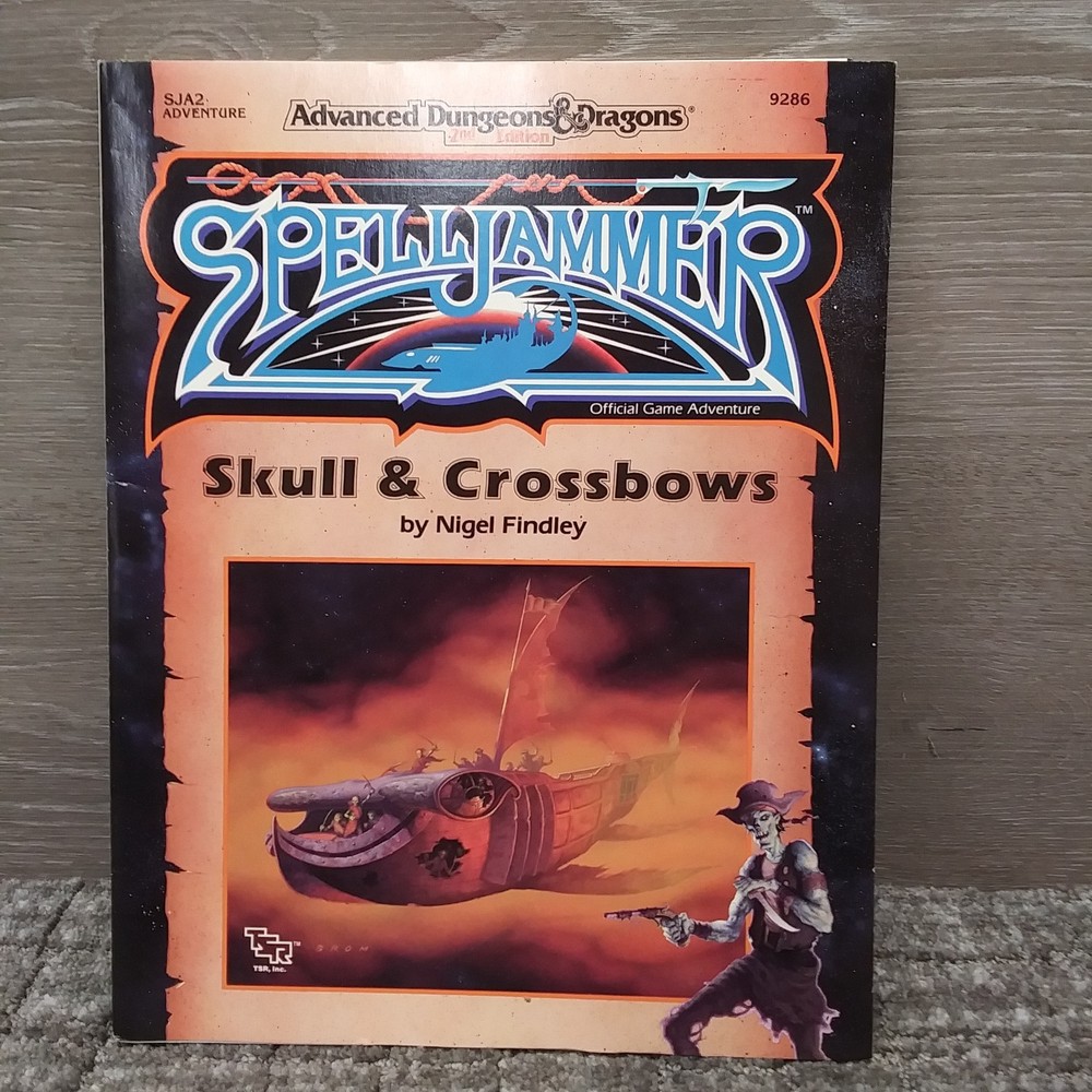 Dungeons and Dragons  Spelljammer Skull & Crossbows with inserts