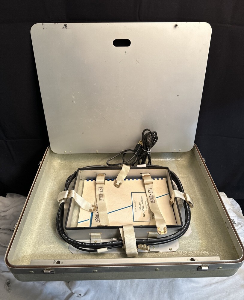 PRD Instrument 232 Low Frequency Slotted Section Carriages277D Attenuation Meter