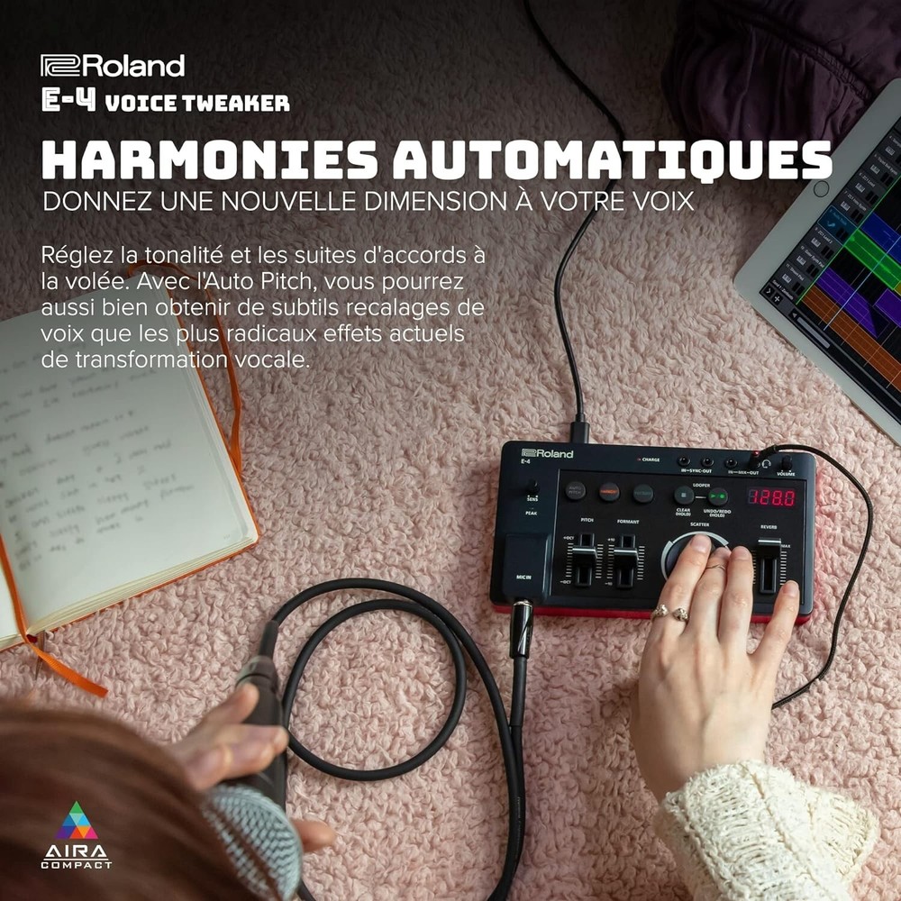 Roland E-4 Voice Tweaker Aira Compact Vocal Effector